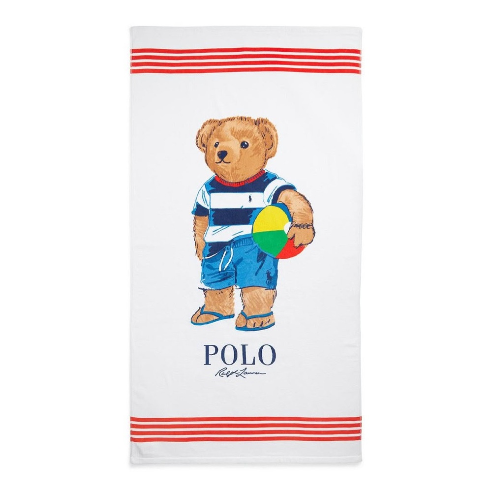 Brand new Polo Ralph Lauren Bear Beach Towel